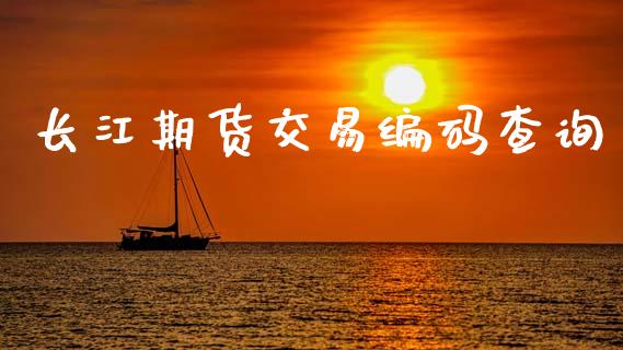长江期货交易编码查询_https://wap.letulww.com_投资策略_第1张