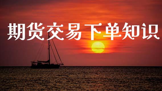 期货交易下单知识_https://wap.letulww.com_投资策略_第1张