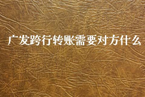 广发跨行转账需要对方什么_https://wap.letulww.com_投资管理_第1张