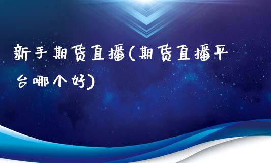 新手期货直播(期货直播平台哪个好)_https://wap.letulww.com_融资租赁_第1张